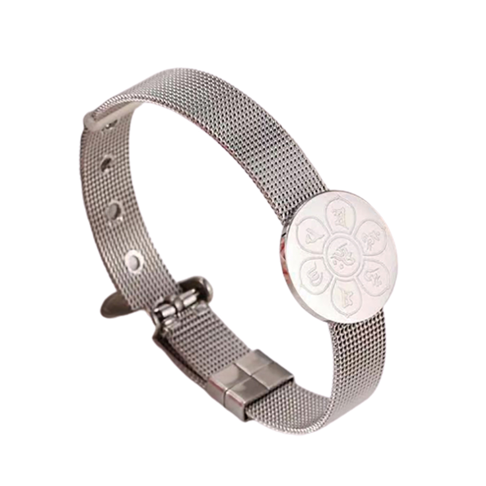 六字大明咒 鈦鋼手錶型手環【十方】149530