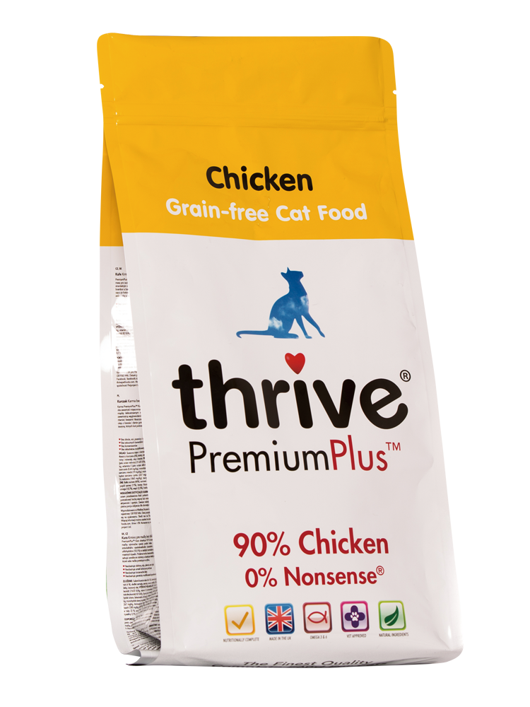 Thrive 脆樂芙 – Premium Plus 無穀物雞肉全貓糧 Chicken 1.5kg