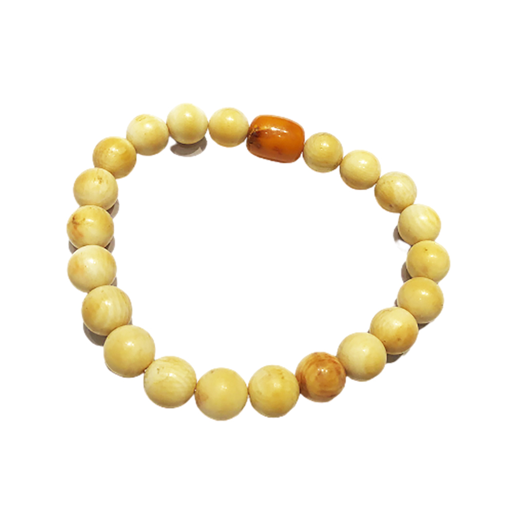 老蜜納+象牙手珠 7mm【十方】149999