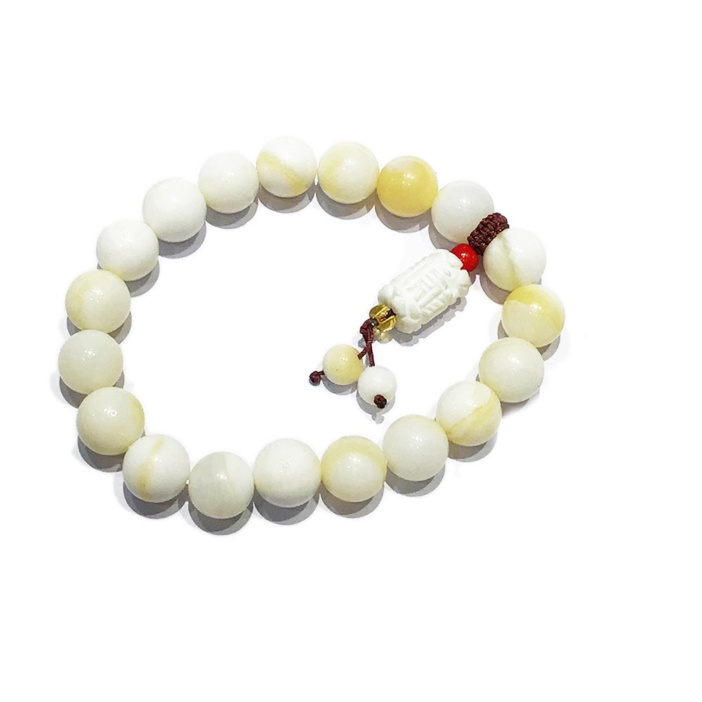 轉經輪+金線硨磲手珠10mm【十方】149784