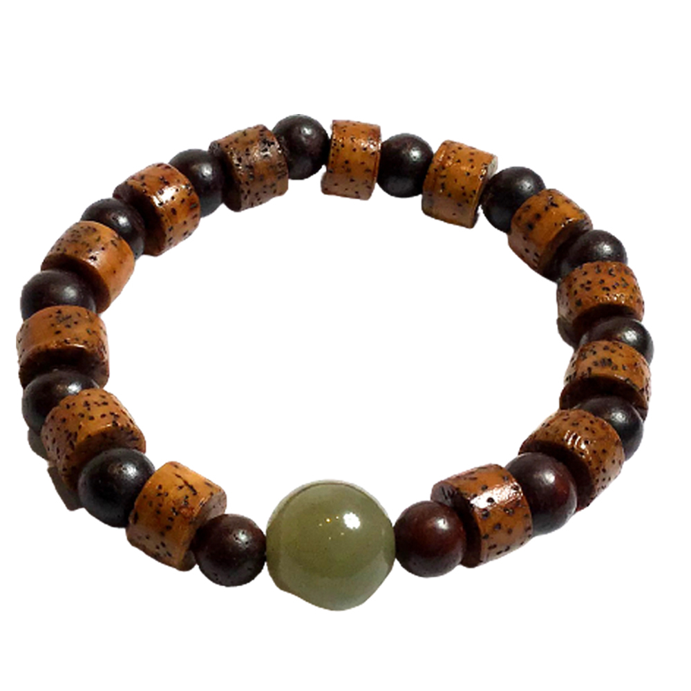 綠晶+星月菩提手珠8*5mm【十方】150361