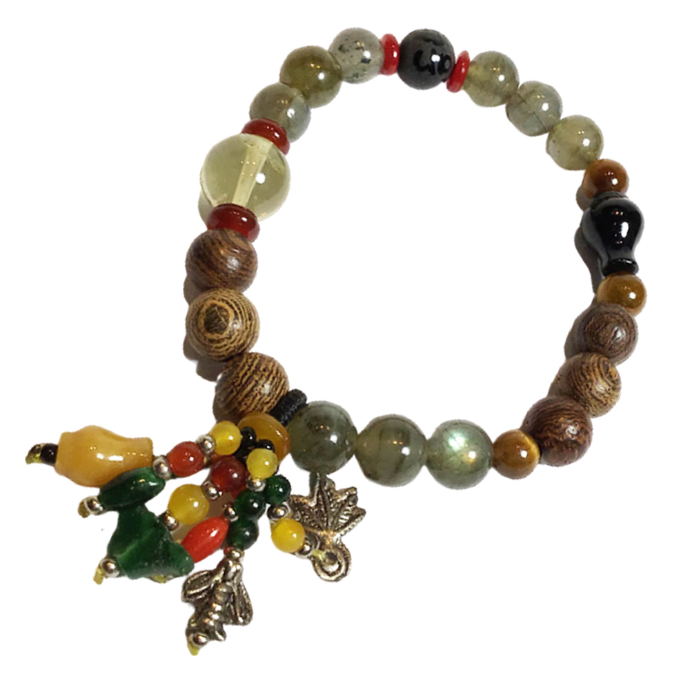 多寶+佛光石手珠8mm【十方】150388