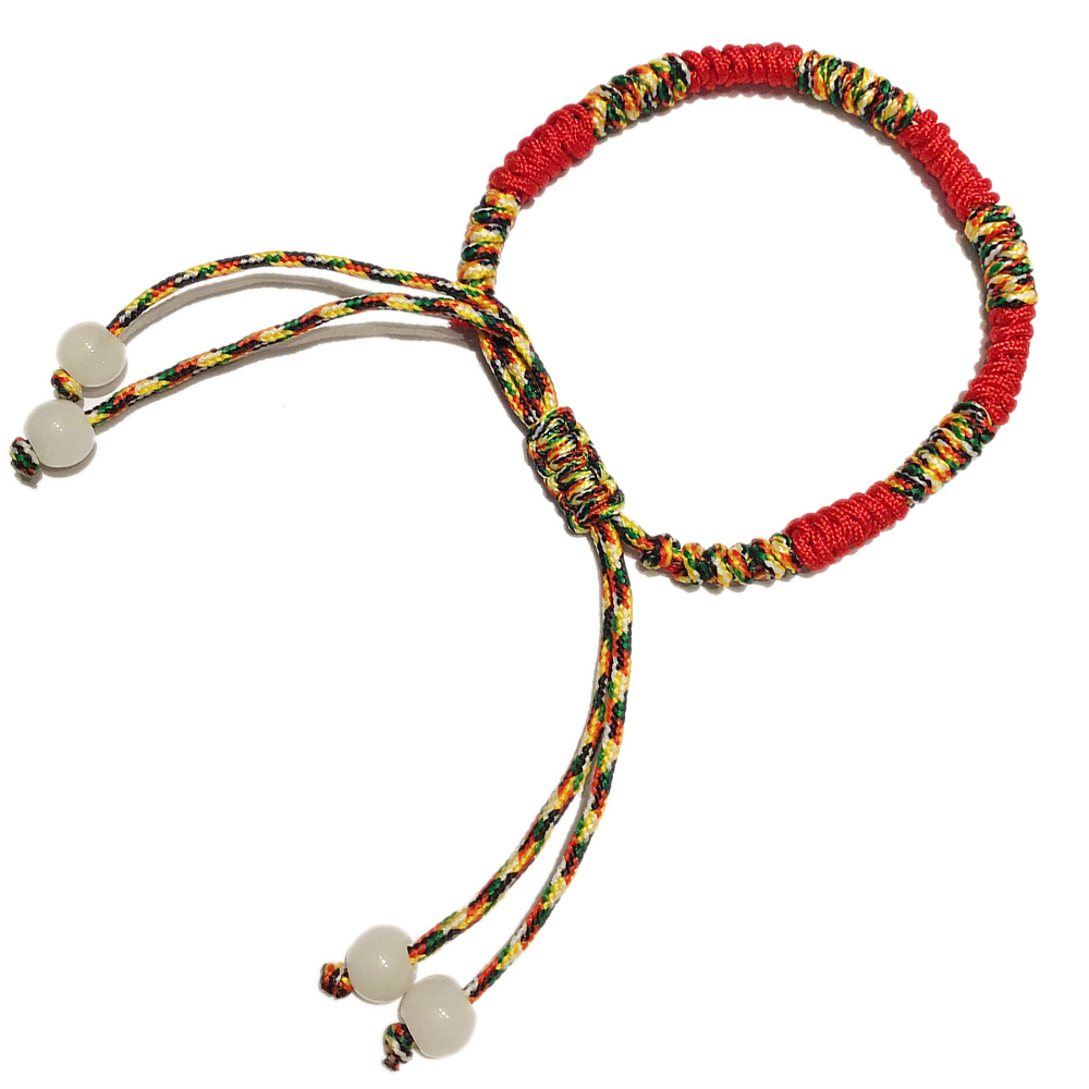 五色 本命轉運金剛結手鍊10件【十方】154874