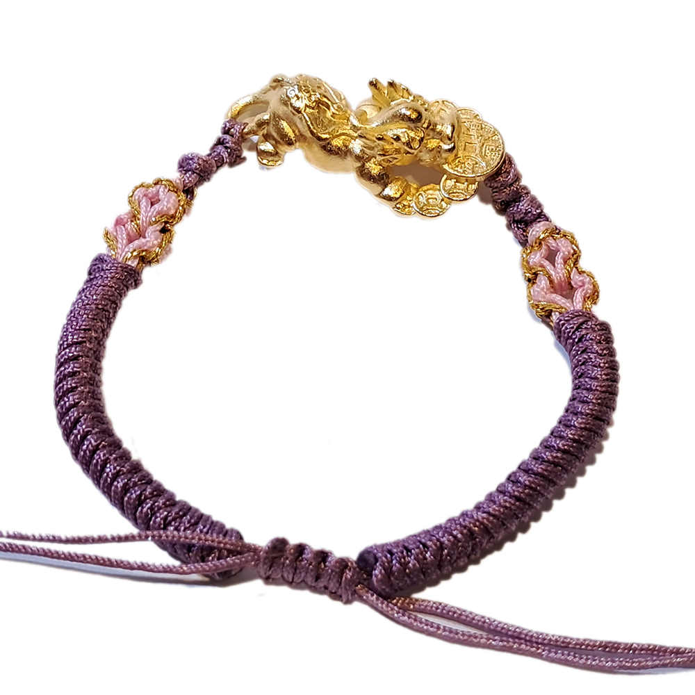 招財貔貅 沙金手鍊【十方】151295