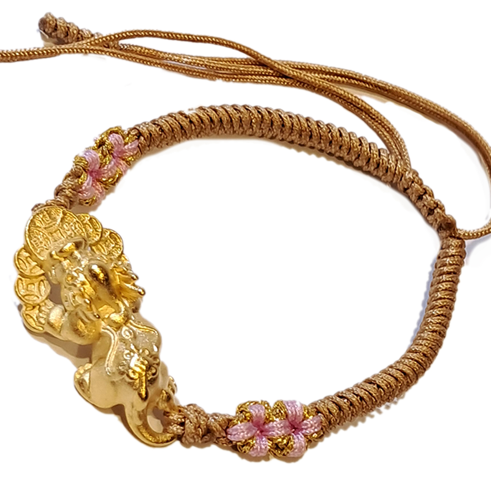 招財貔貅 沙金手鍊【十方】151296