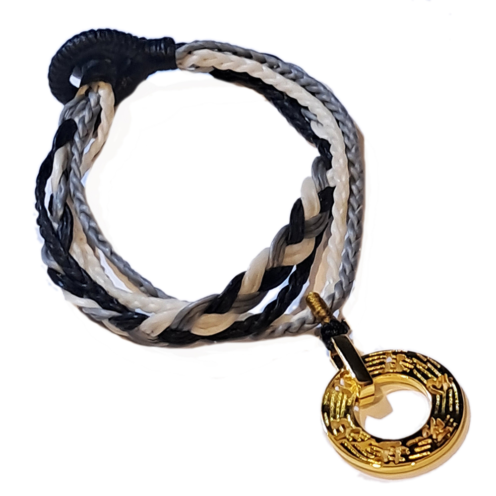 六字真言 平安扣 沙金手鍊【十方】151330