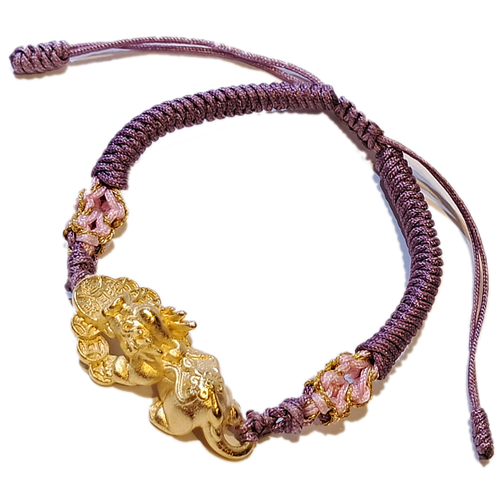 招財貔貅 沙金手鍊【十方】151295