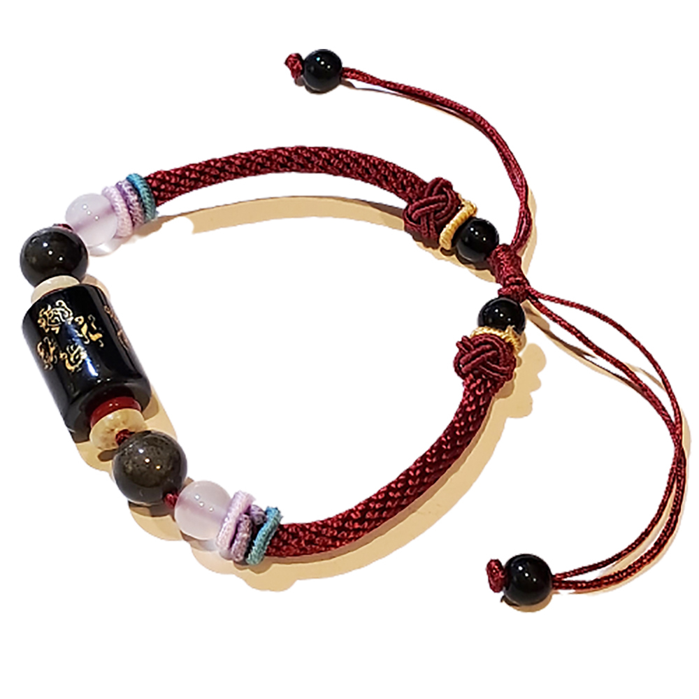 八卦{黑曜}中國結 手鍊【十方】151371