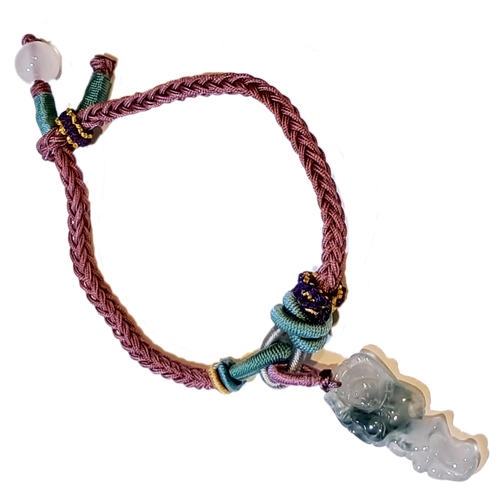 美猴王{緬甸玉}中國結手鍊【十方】151547