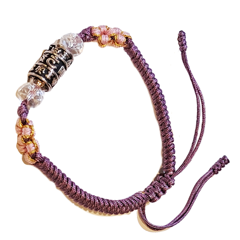 轉經輪{純銀}中國結手鍊【十方】151543