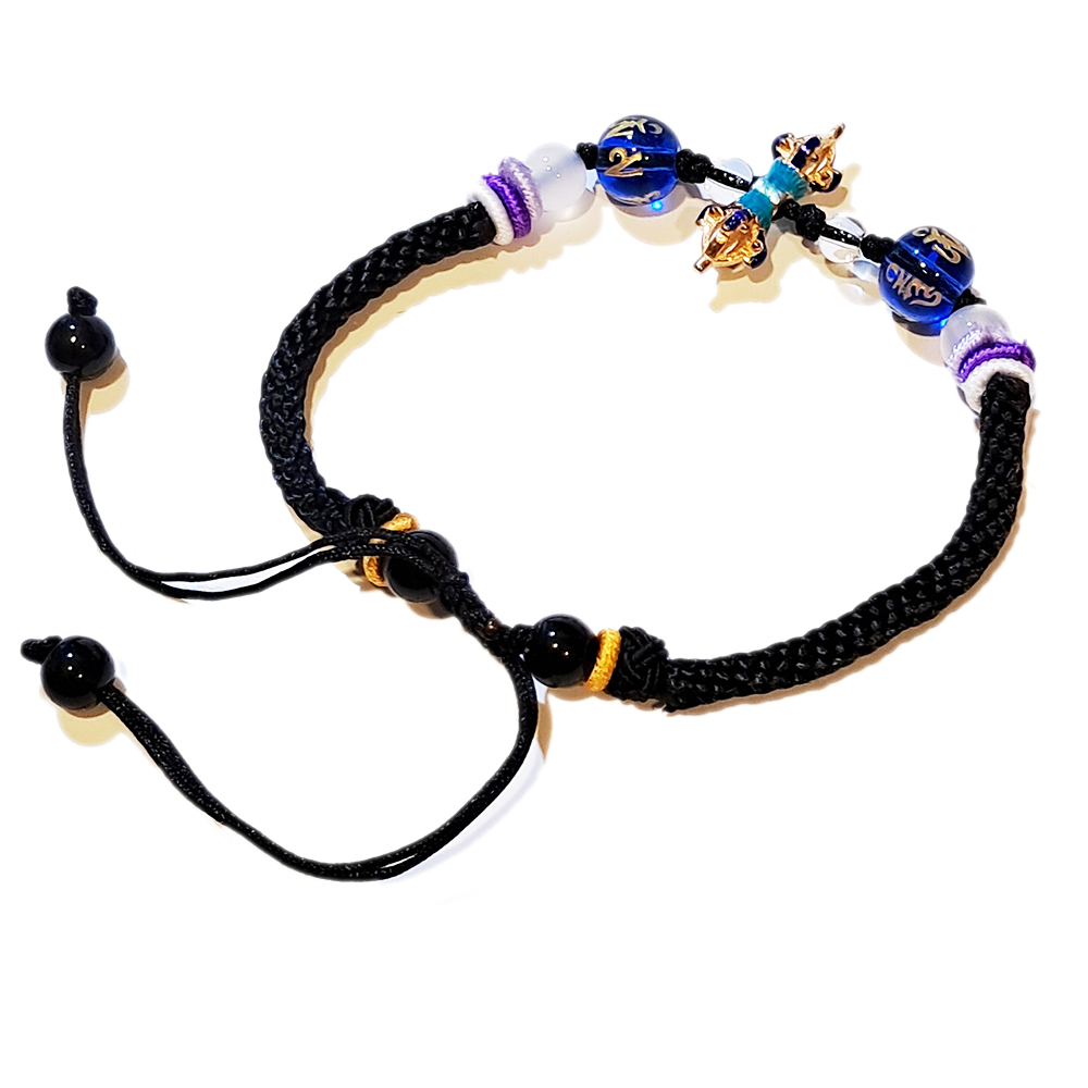 金剛杵{純銀}中國結手鍊【十方】151598