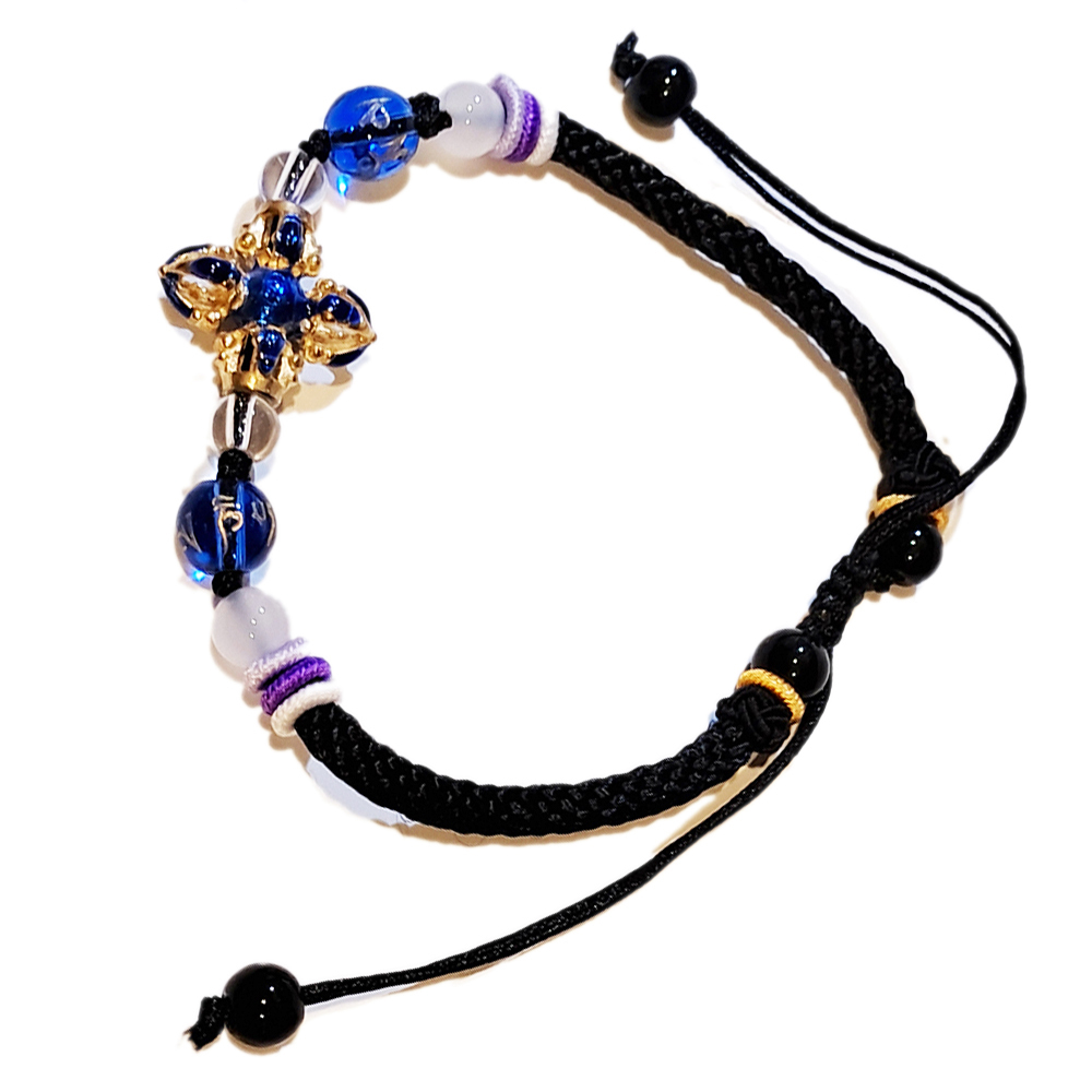 十字杵{純銀}中國結手鍊【十方】151595