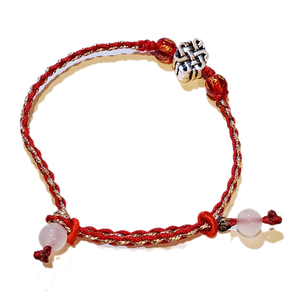 吉祥 {純銀}中國結手鍊【十方】151594