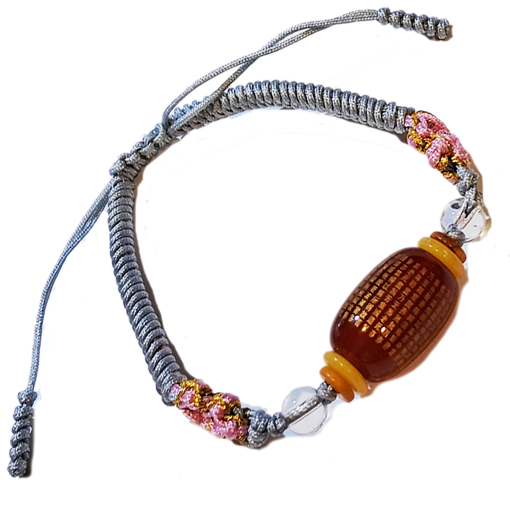 心經{毫雕}紅玉髓 中國結手鍊【十方】151587