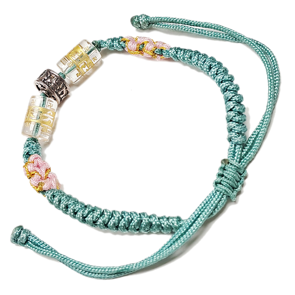 轉經輪{純銀} 中國結手鍊【十方】151650