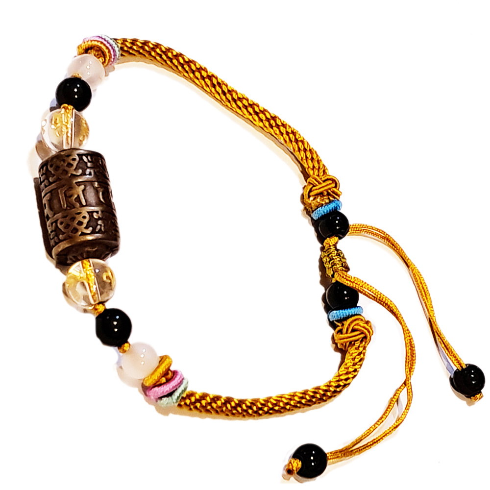 轉經輪{銅}中國結手鍊【十方】151662