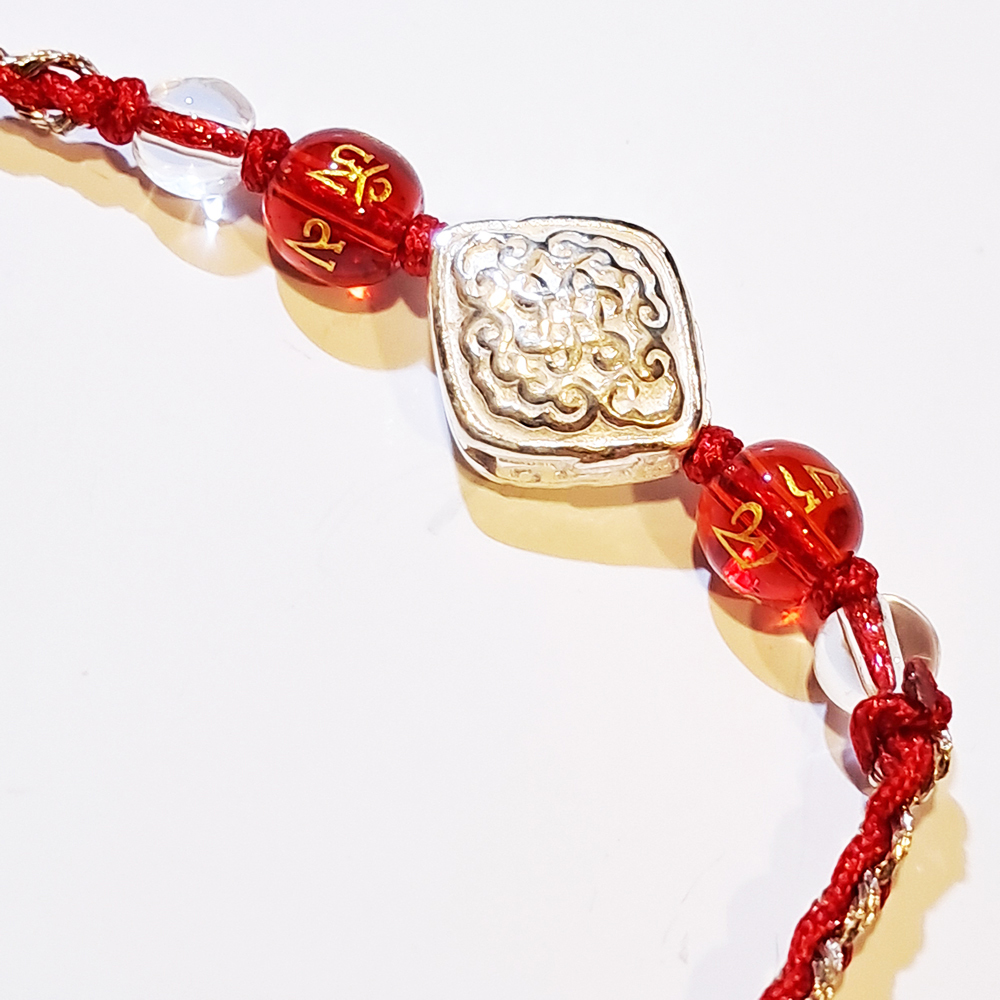 吉祥結{純銀}中國結手鍊【十方】151606