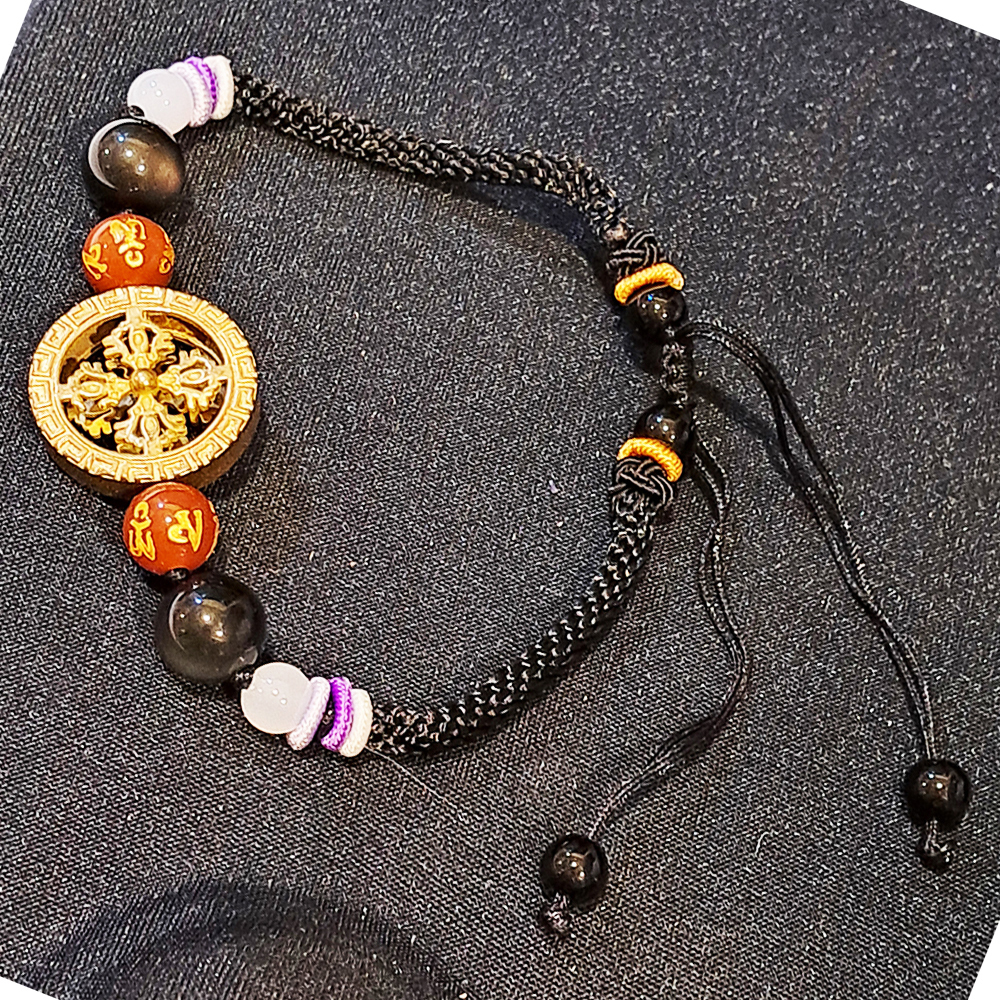 十字杵{銅}中國結手鍊【十方】151663