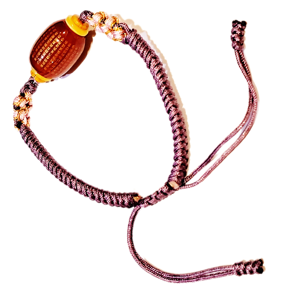 心經{毫雕 紅玉髓}中國結手鍊【十方】151664