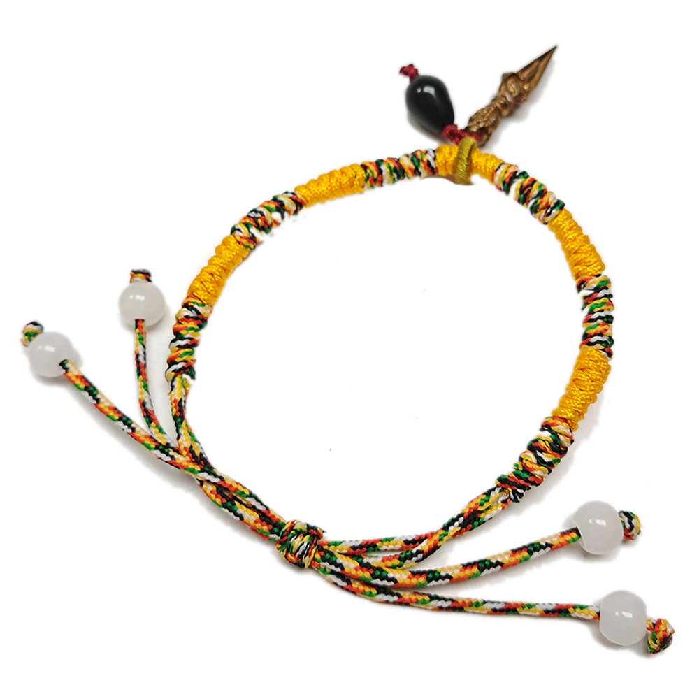 普巴杵 {銅} 五色線手鍊【十方】151754