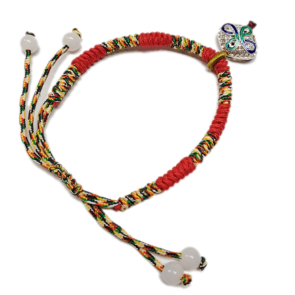 無限 {琺瑯}  五色線手鍊【十方】151744