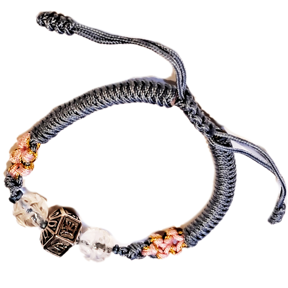 六字真言{純銀}中國結手鍊【十方】151713