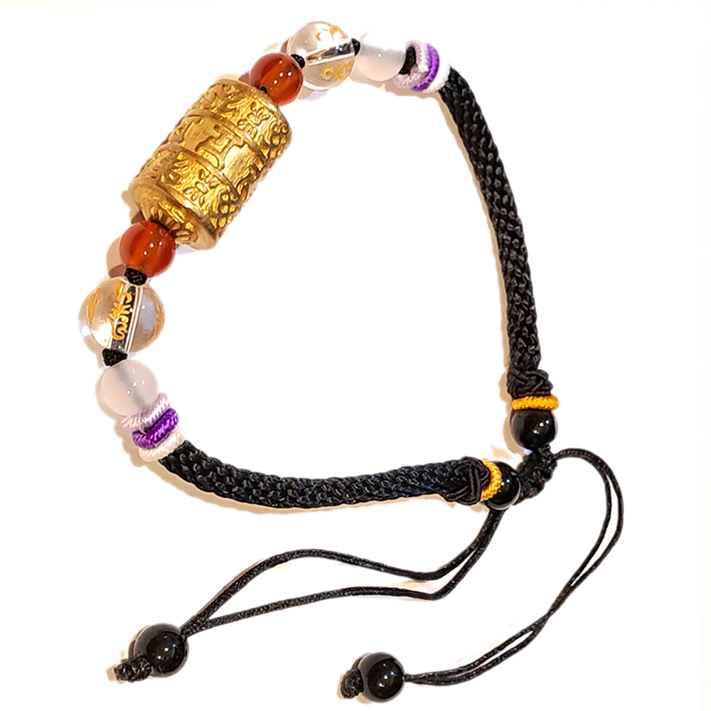 轉經輪{銅}中國結手鍊【十方】151672