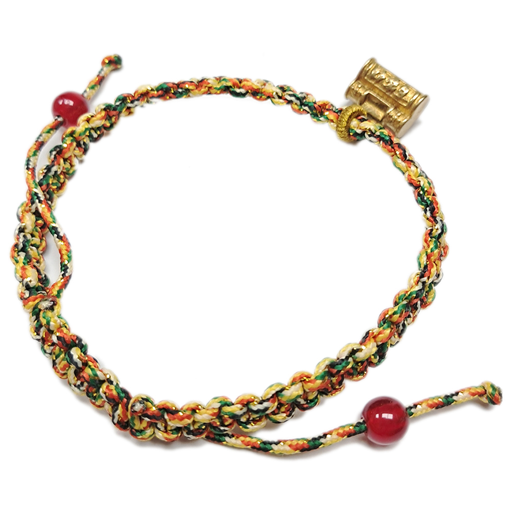 富貴鎖 {銅} 五色線手鍊【十方】151745