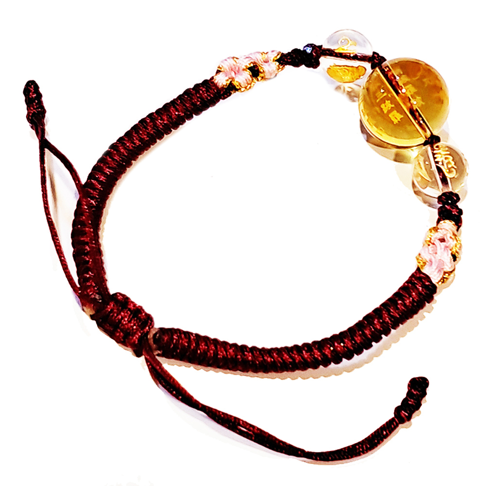 大隨求佛母{水晶琉璃}中國結手鍊【十方】151694