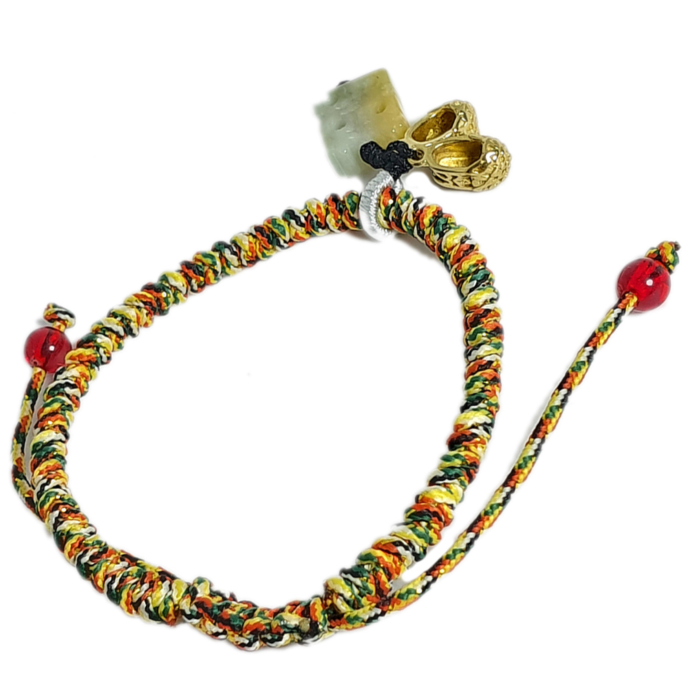 雙喜{玉}和諧&五色線手鍊【十方】152453