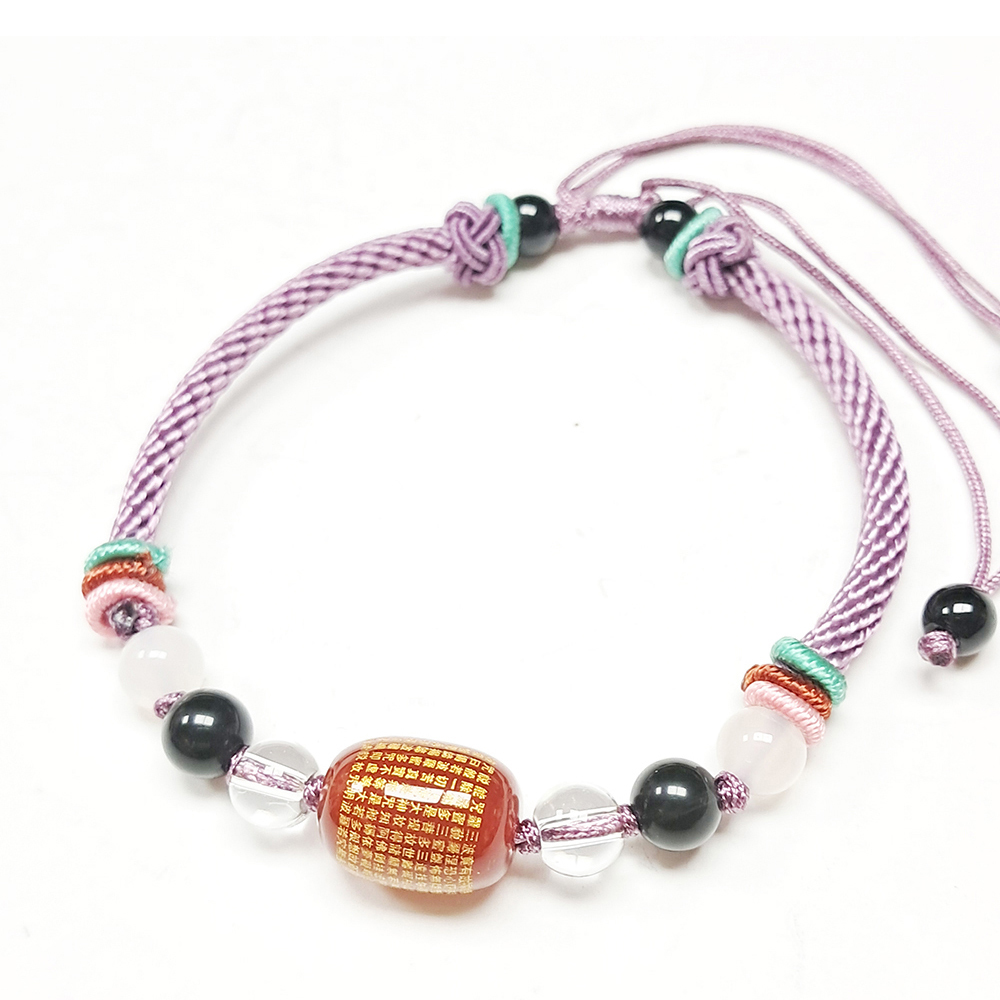 心經{紅玉髓}中國結手鍊【十方】151812