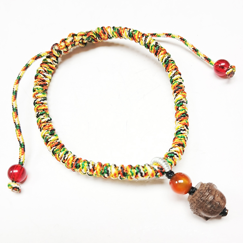 佛首{沉木}五色線手鍊【十方】151792