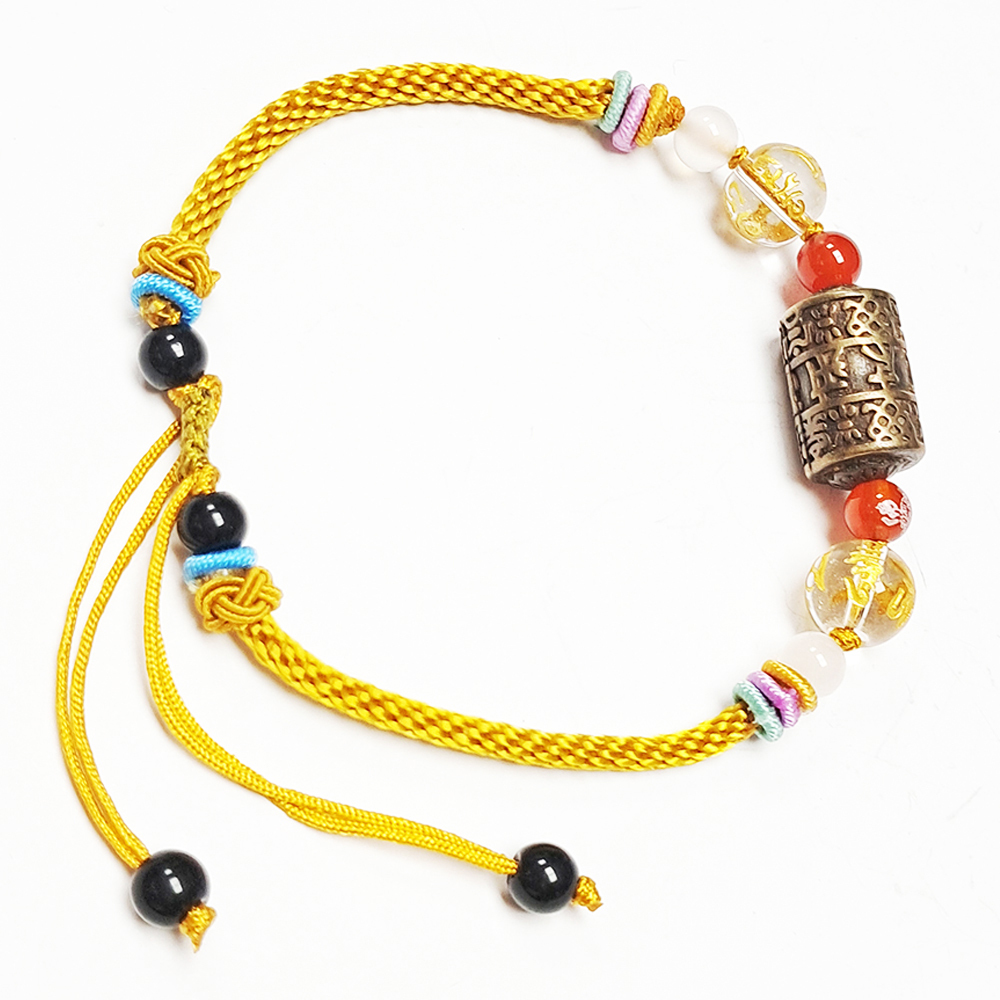 轉經輪{銅}中國結手鍊【十方】151810