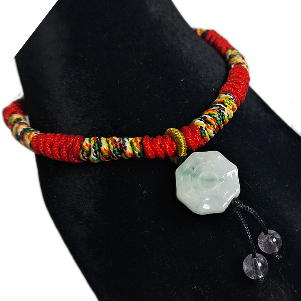 八卦{玉}五色線手鍊【十方】152601