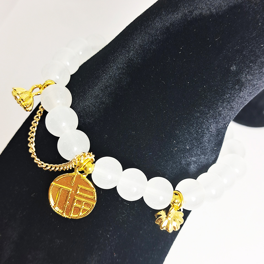 金福&白玉石手鍊【十方】152595