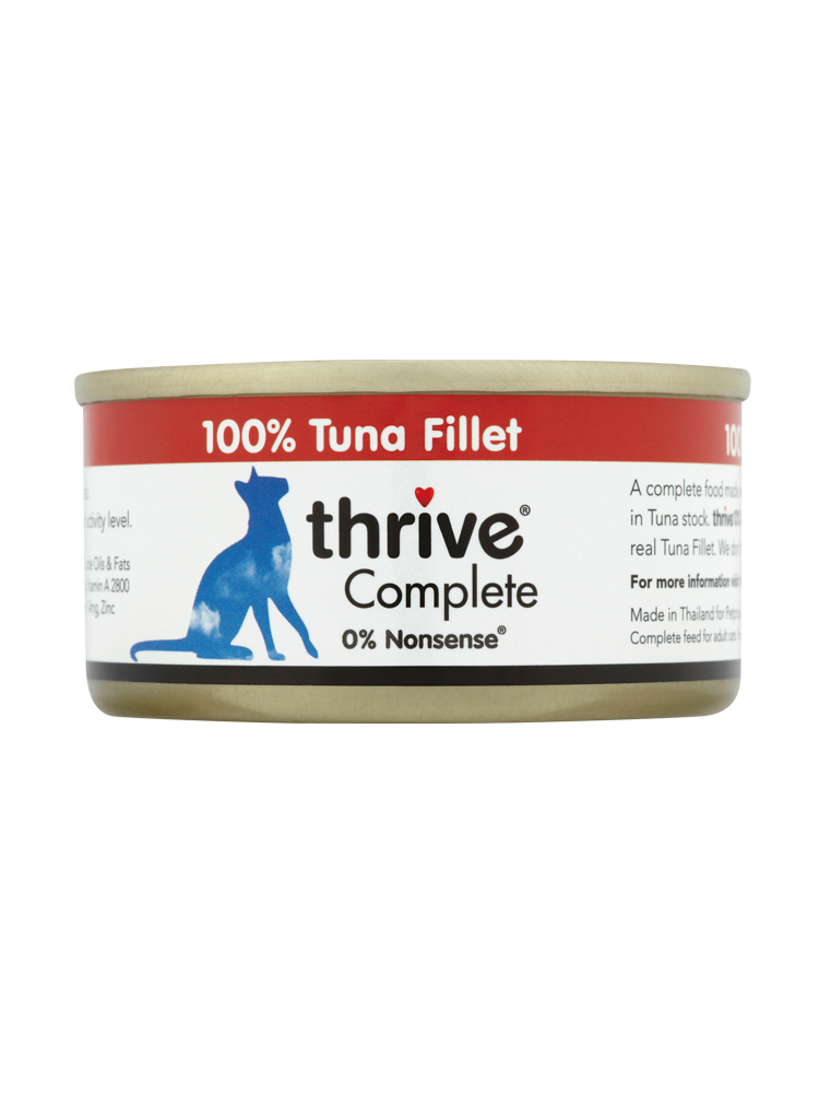 Thrive 脆樂芙 – 吞拿魚 Tuna Fillet 75g (原箱12罐@$12)