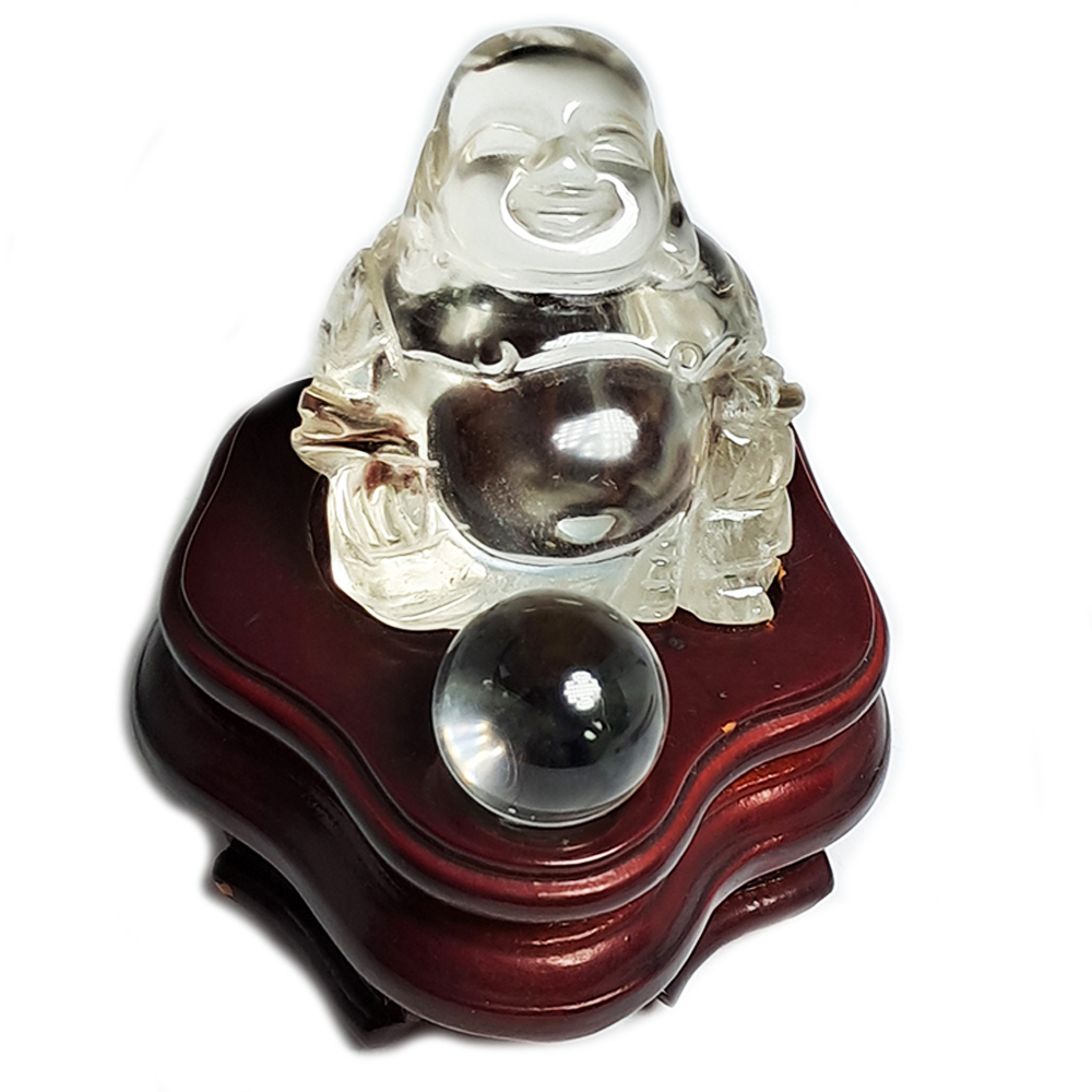 財神水晶精品開運擺件6公分【十方】119534