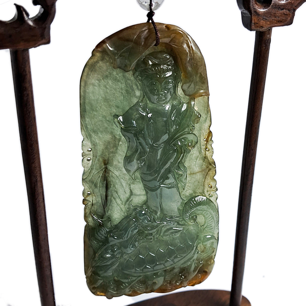 觀音菩薩玉精品擺件【十方】117211