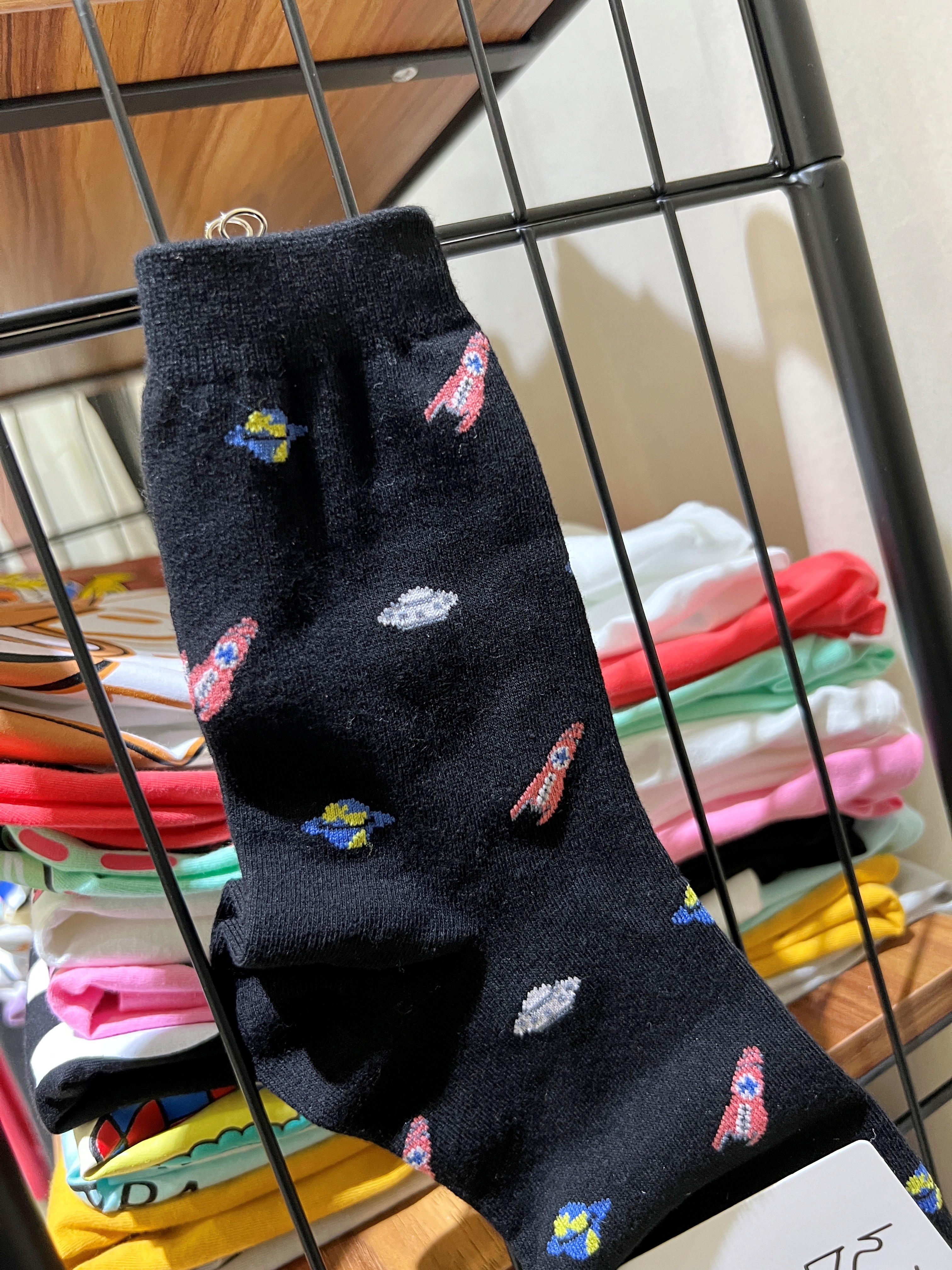 正韓浩瀚宇宙火箭襪