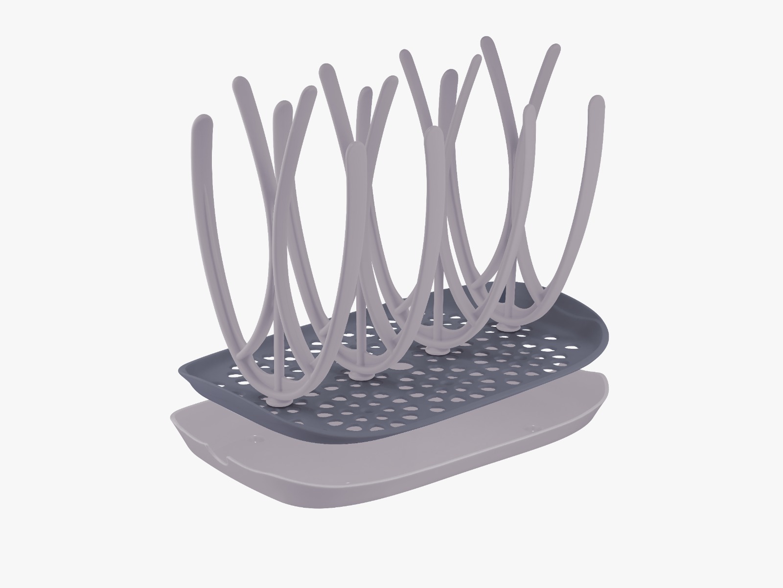 韓國 Mother-K 奶瓶架-灰色