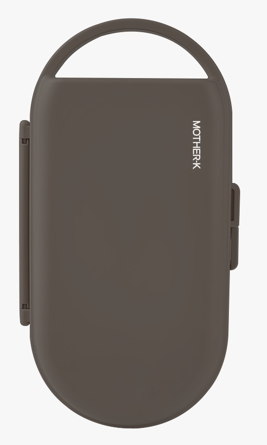 韓國 Mother-K 便攜式旅行奶瓶架套裝-啡色