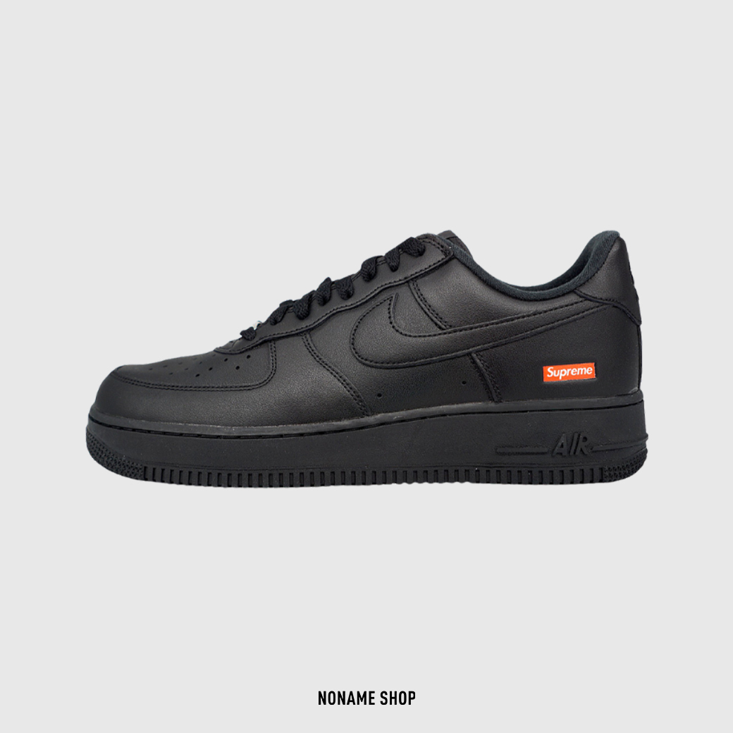 SUPREME X NIKE Air Force 1 Low 限量聯名款黑