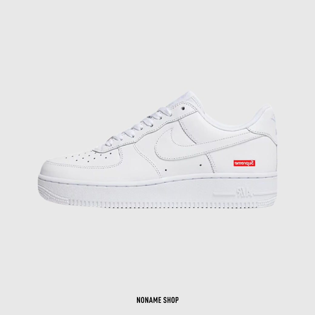 SUPREME X NIKE Air Force 1 Low 限量聯名款小白鞋