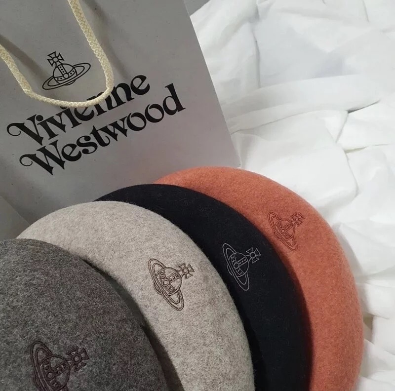 預購┃日本製VIVIENNE WESTWOOD 100%羊毛貝蕾帽貝雷帽