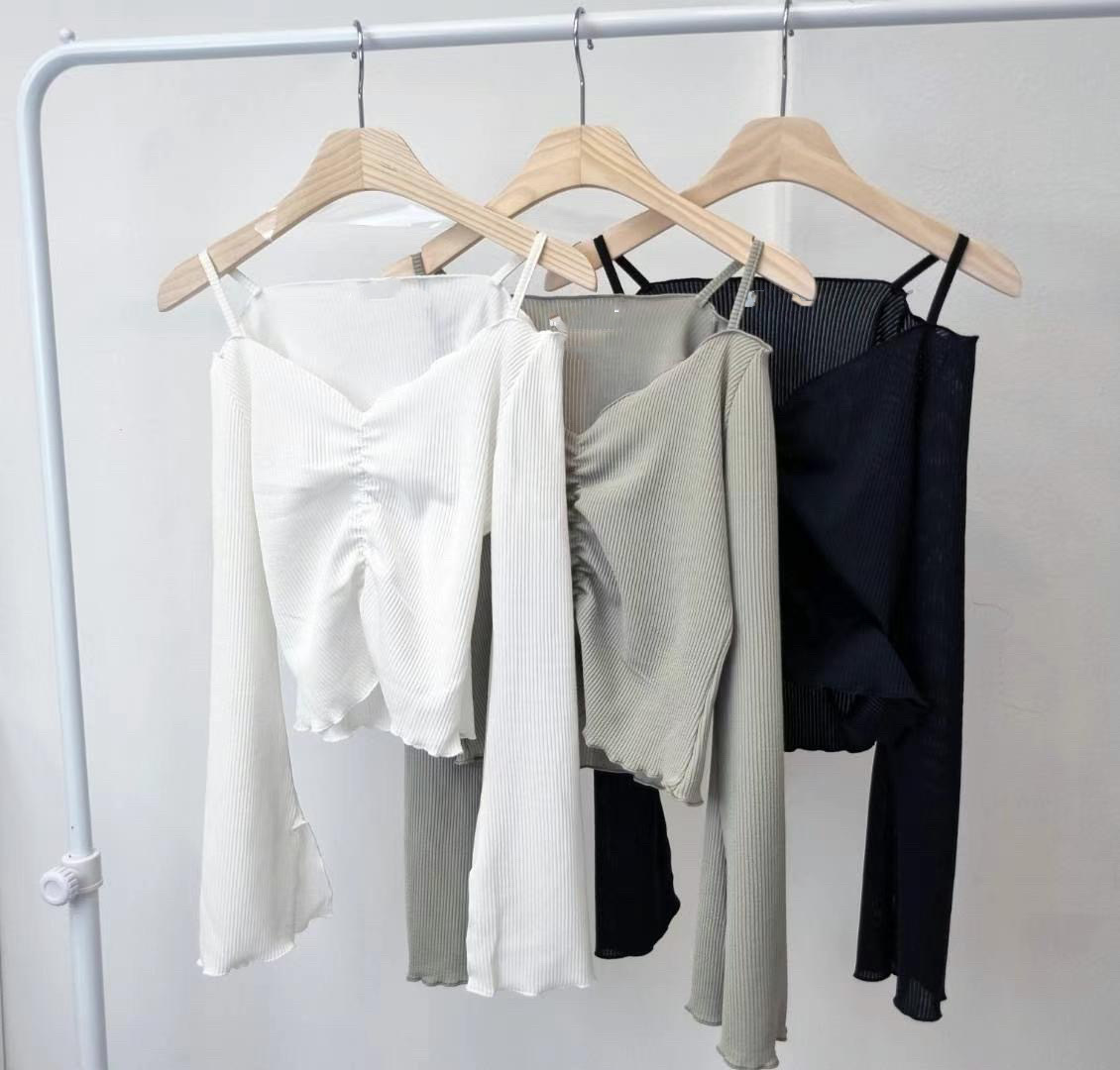 TP23W1034 DEEP V吊帶上身