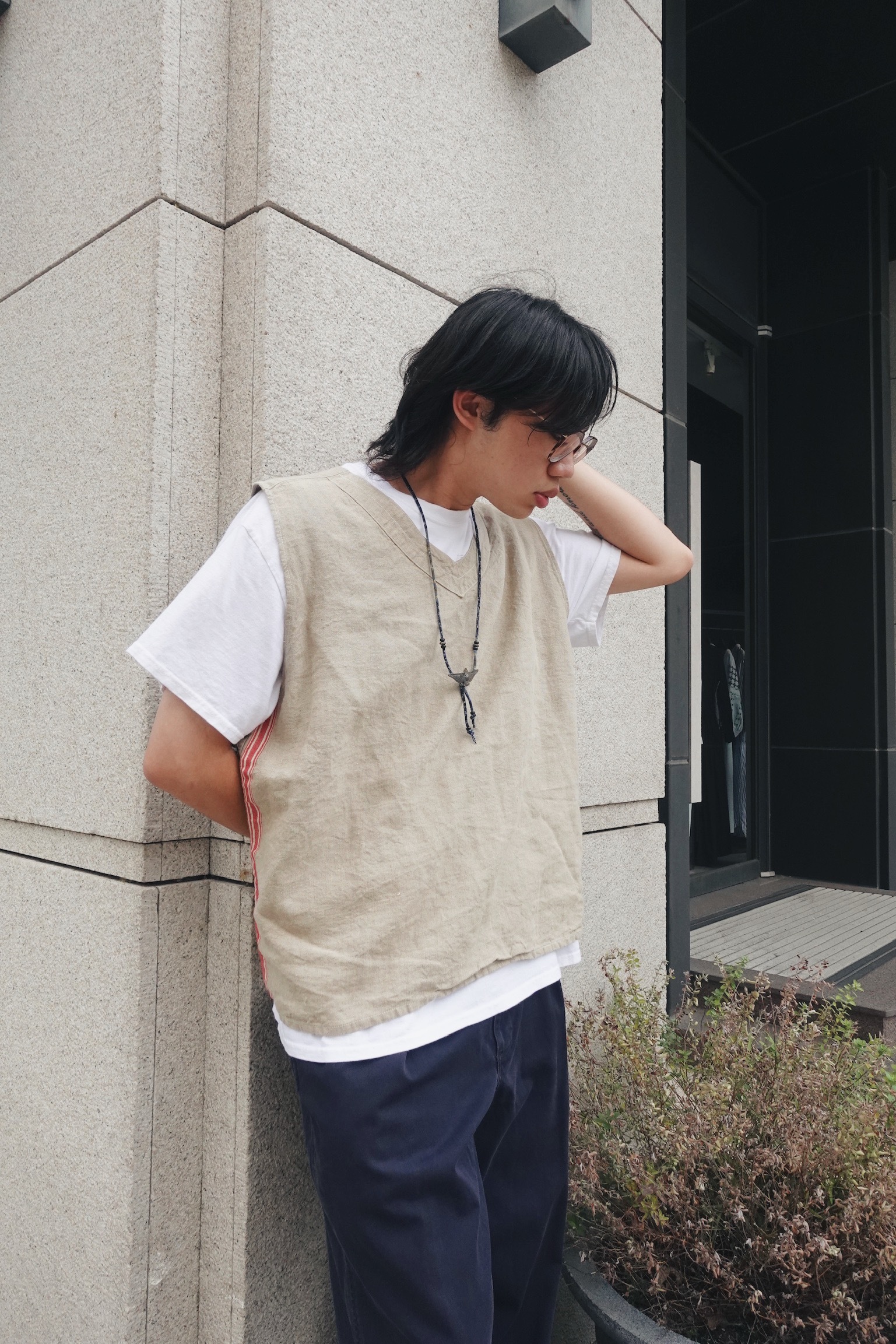 Remake French Army Linen Vest / 改製法軍亞麻醫療背心