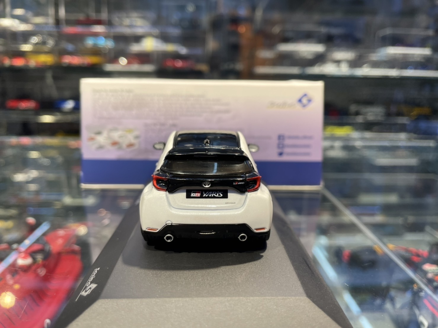 Solido 1:43 Toyota GR Yaris year 2020 platinum white S4311101