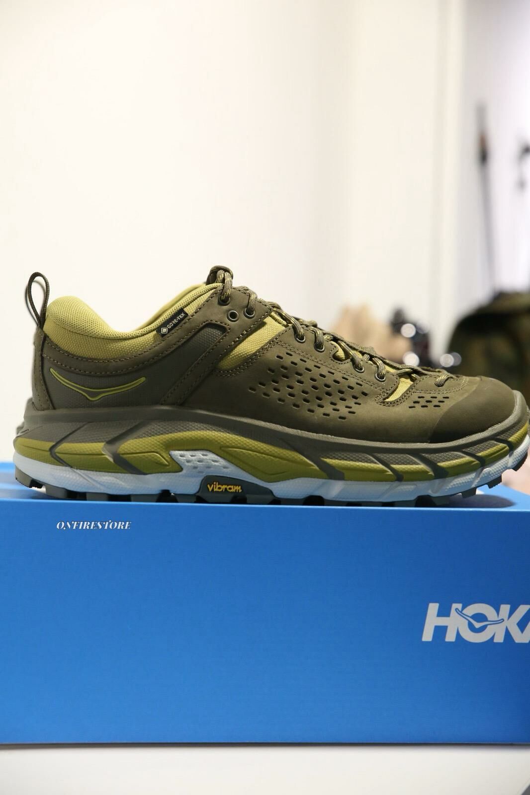 {現貨}Hoka One One Tor Ultra Lo Dark Olive / Mercury