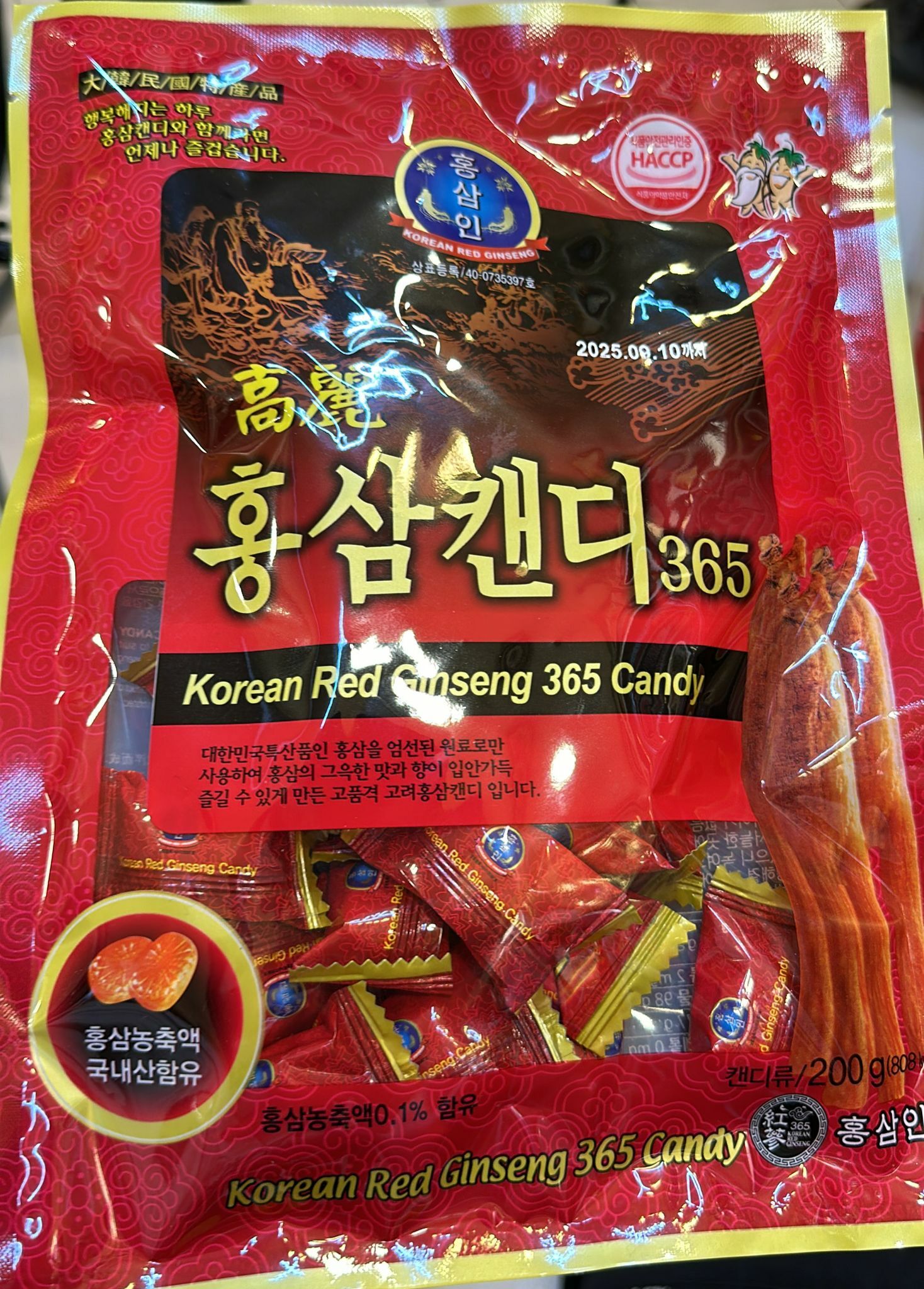 kc1198 紅蔘糖