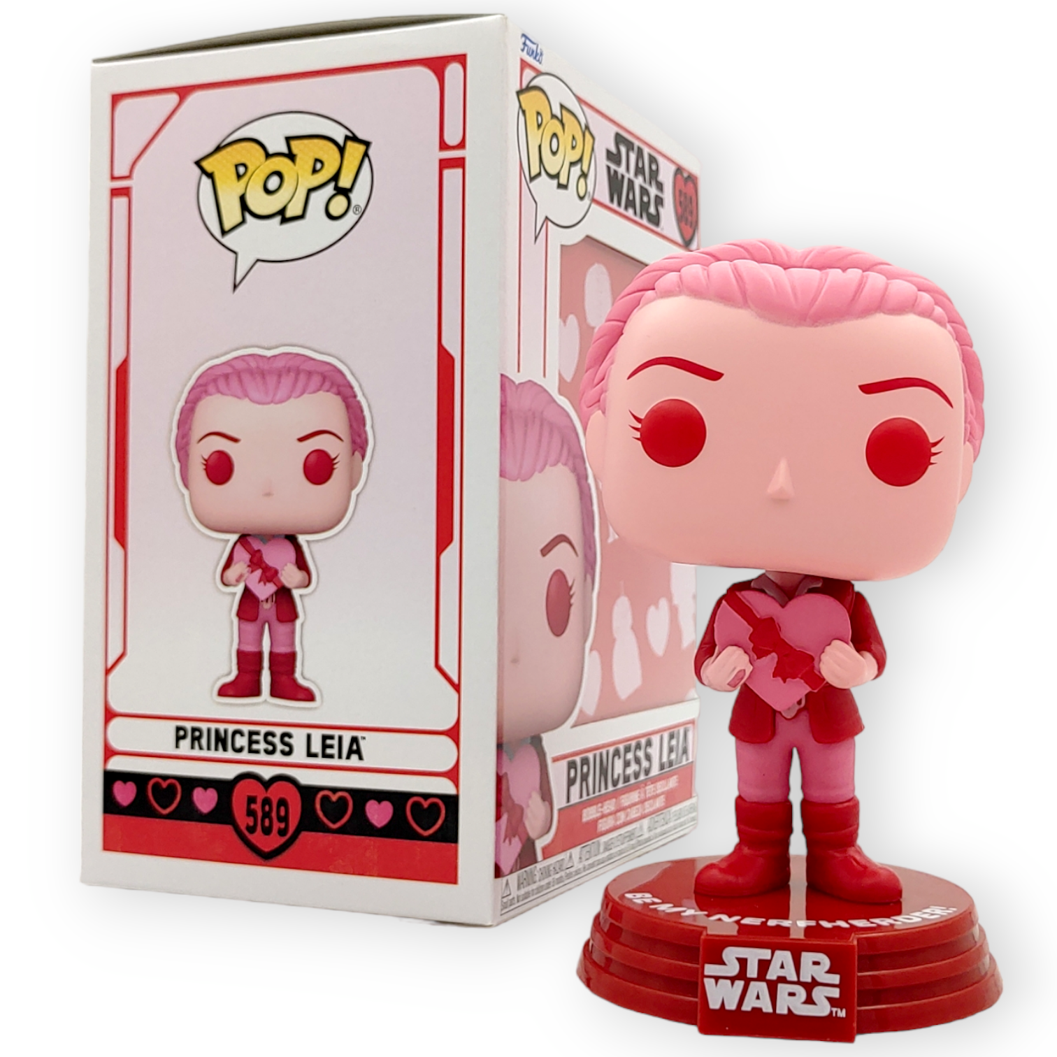 FUNKO POP<星球大戰StarWars>莉亞公主(情人節)-NO.589